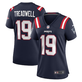 womens nike laquon treadwell navy new england patriots game 